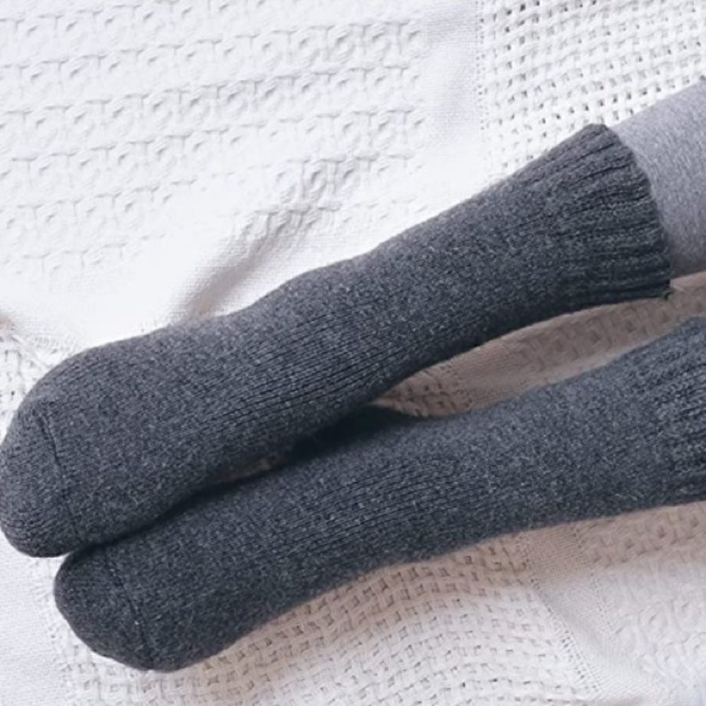 Multi color Merino Wool Blend Socks - Picture 4 of 6